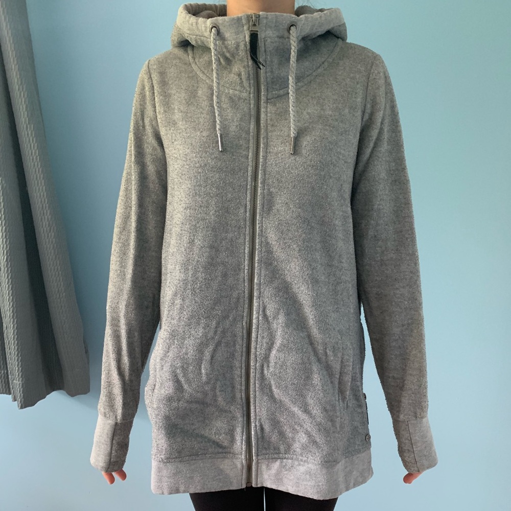 Bench Athletic Long Jacket - Grey